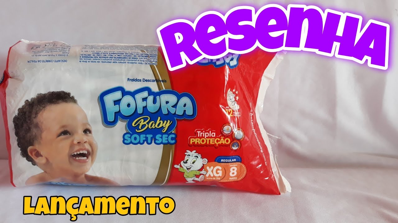🔴 Resenha nova fralda Fofura Baby Soft Sec Tripla Proteção  | Daniele Rodrigues