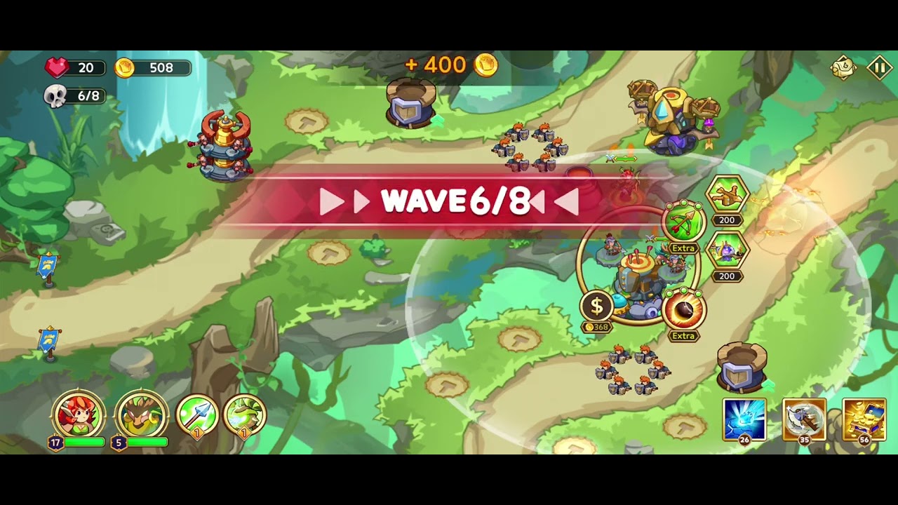 King of Defense 5: TD Games - World 1 - Stage 9 ( New update )