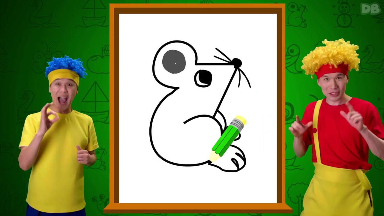 Animals with Numbers from 1 to 9 | D Billions Kids Songs