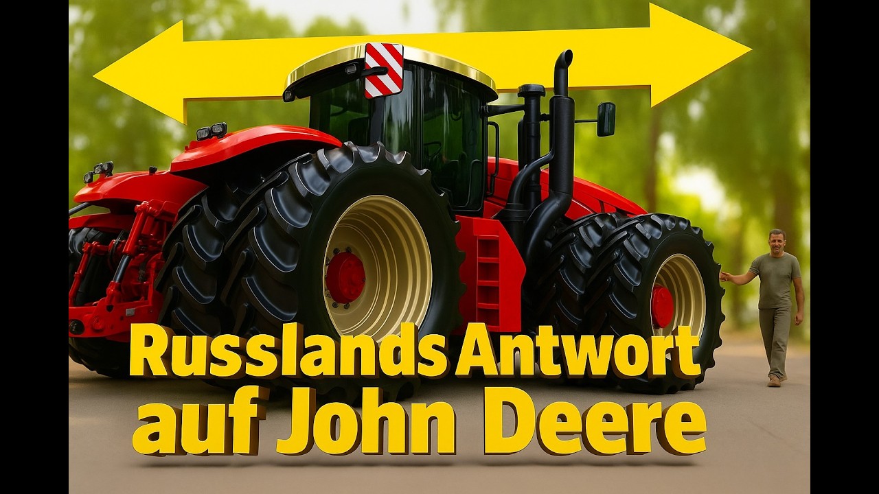 Der größte Traktor Russlands – RSM 3535 | Kraft, Technik und Landwirtschafts-Giganten