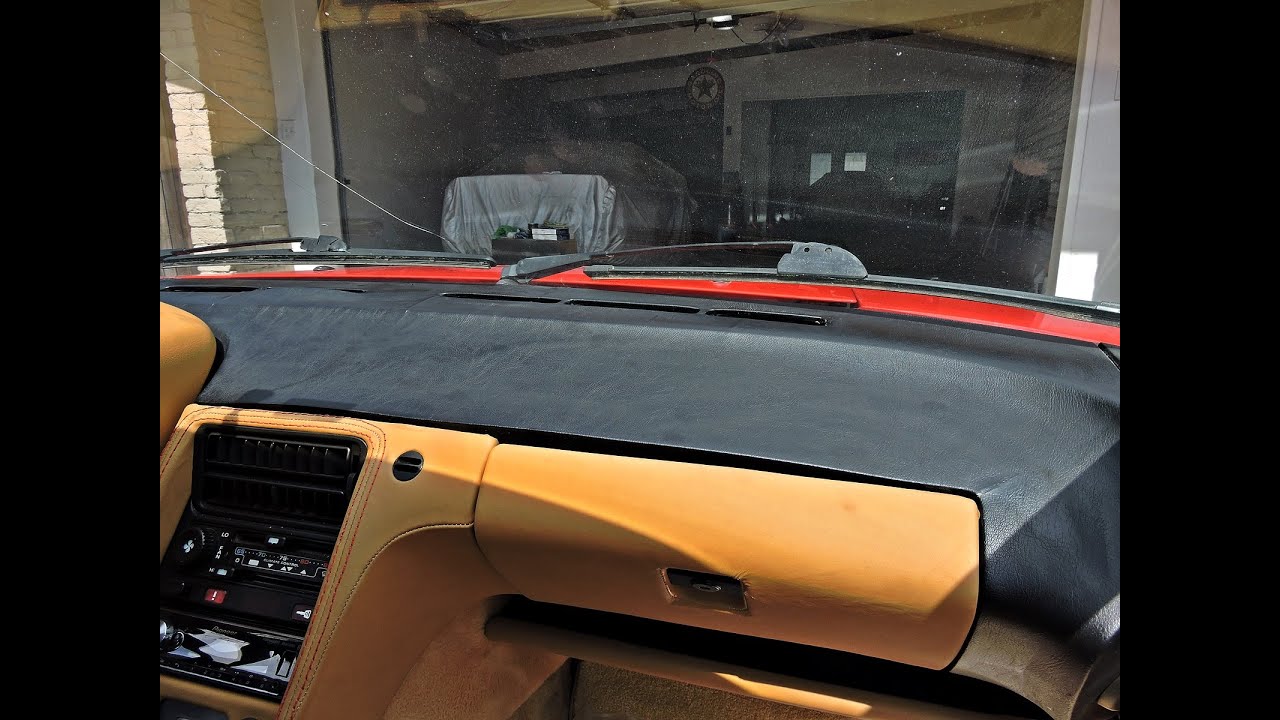 Porsche 928 Dash Crack Repair Completed (Polyvance)