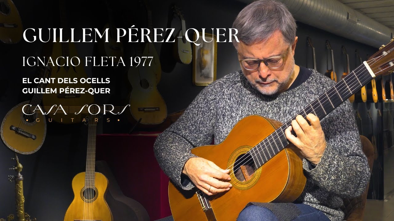 GUILLEM PEREZ QUER with IGNACIO FLETA 1977 | EL CANT DELS OCELLS  (Arr. Guillem Pérez-Quer)