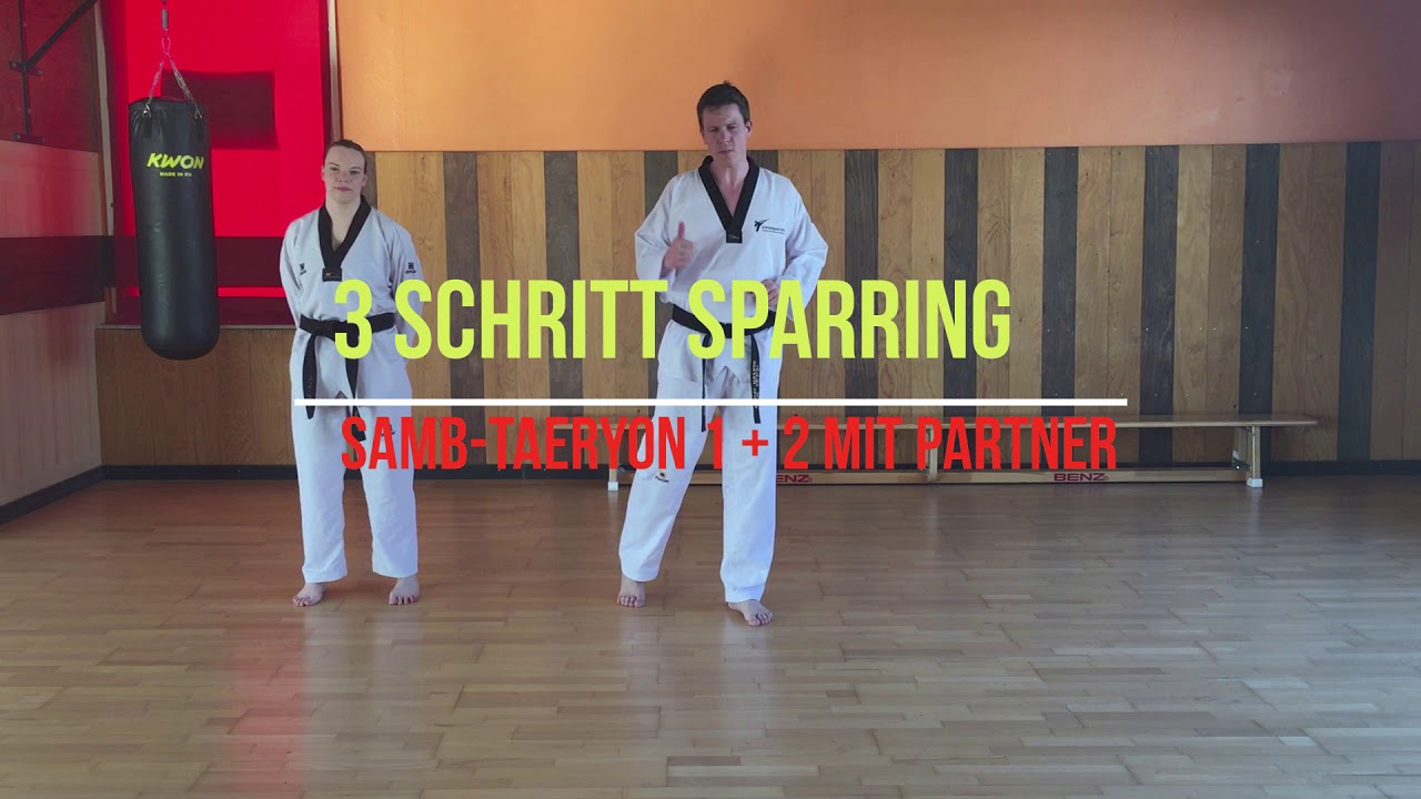 Taekwondo Prüfungsprogramm weissgelb