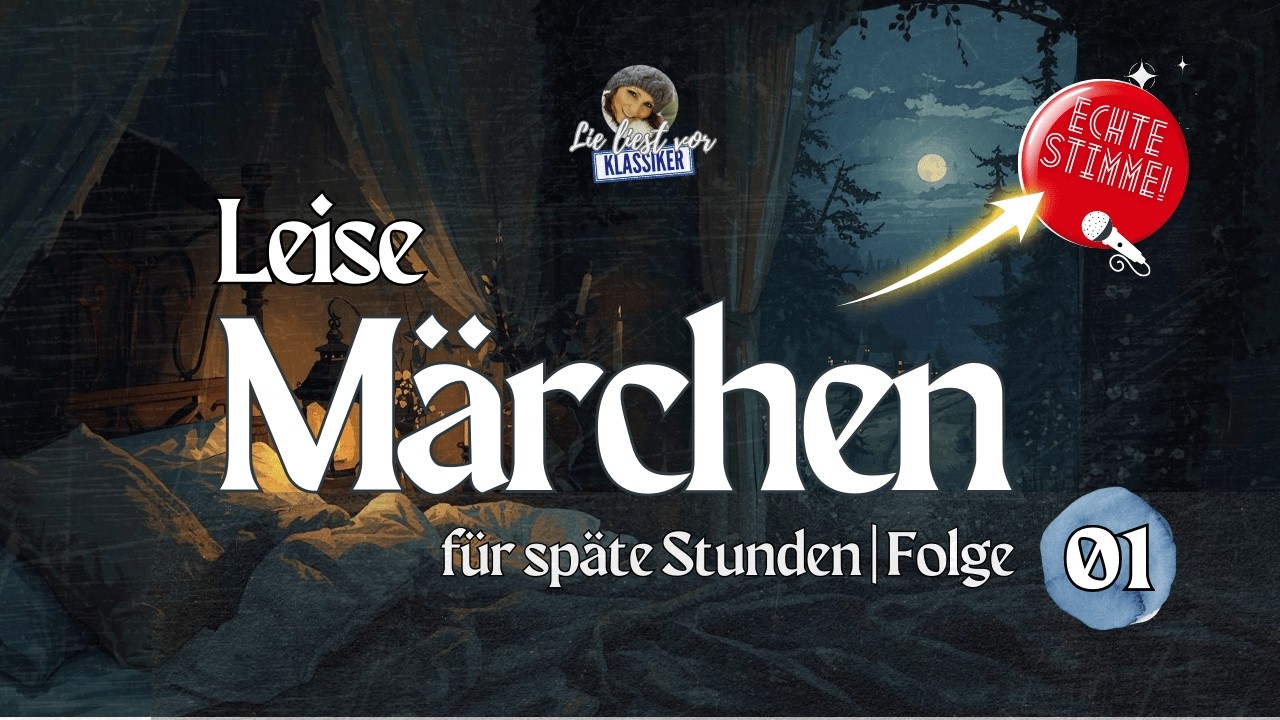 Raus aus dem Gedankenkarussell und garantiert sanft einschlafen mit leisen Märchen