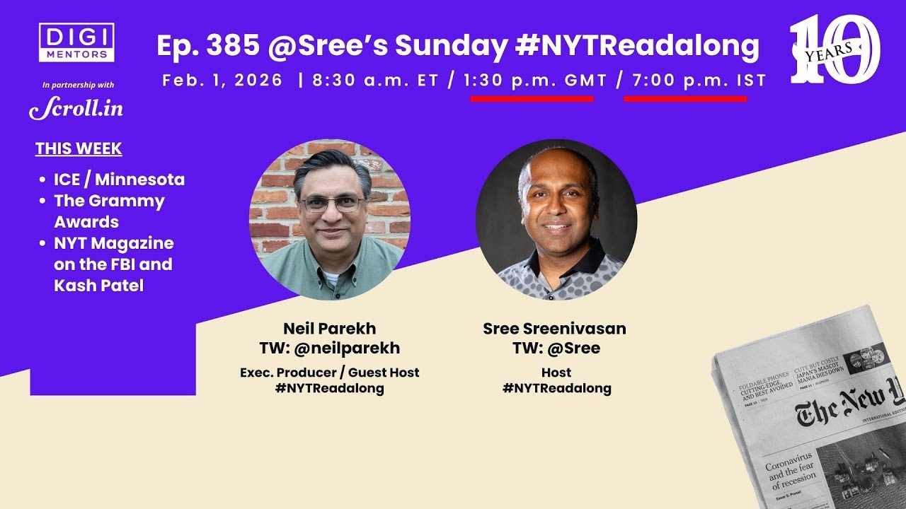 Ep. 385 Sree's Sunday 
