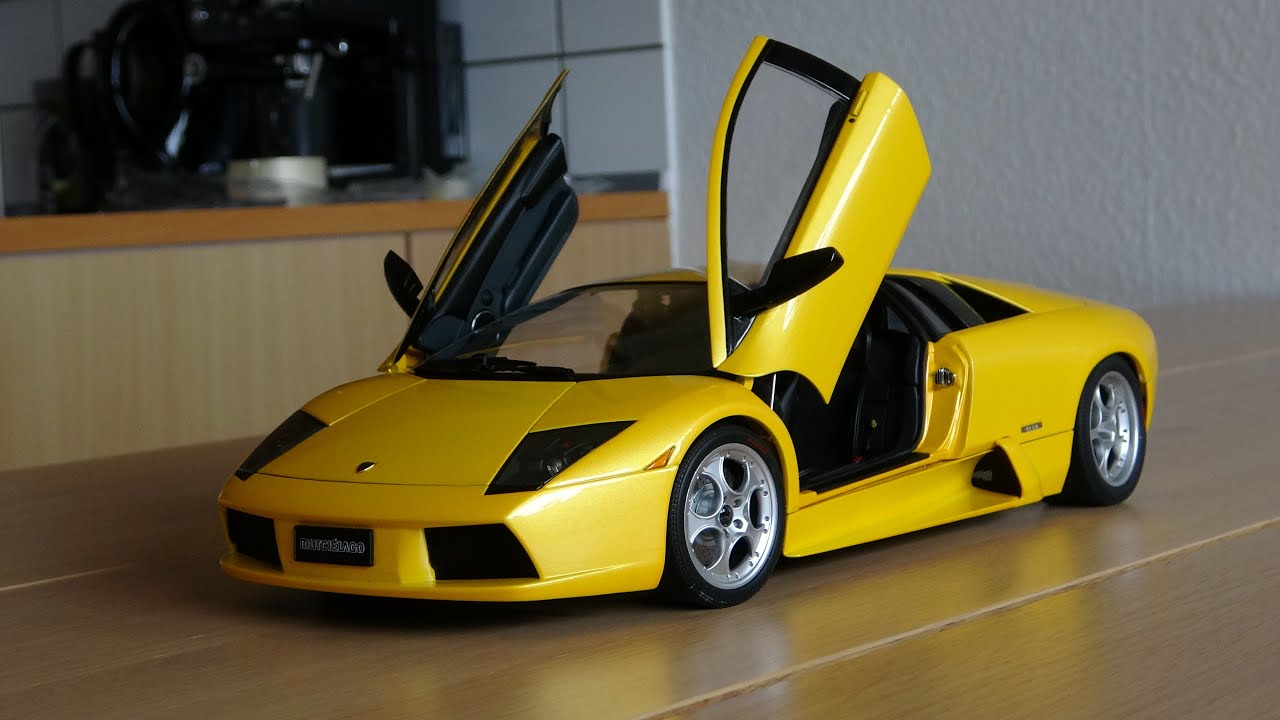 Lamborghini Murcielago Yellow Model car 