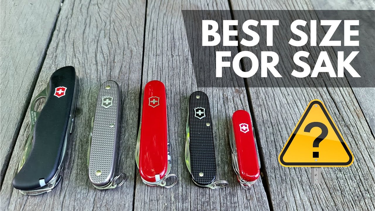 Best Size Swiss Army Knife for Urban EDC + How to Carry It