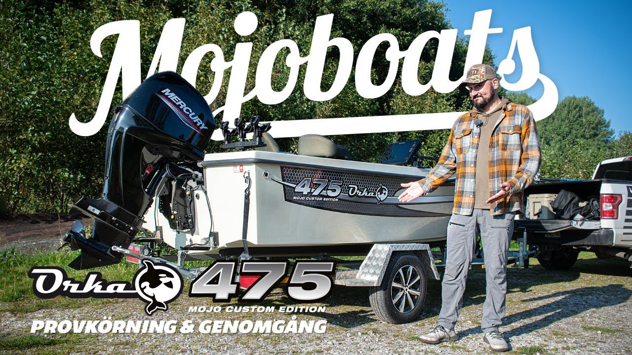 Mojoboats - Orka 475 T Provkörning & Genomgång