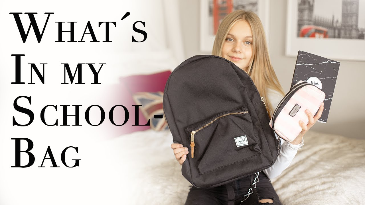 What´s in my NEW SCHOOLBAG // Back to School 📚✏️📐🖇