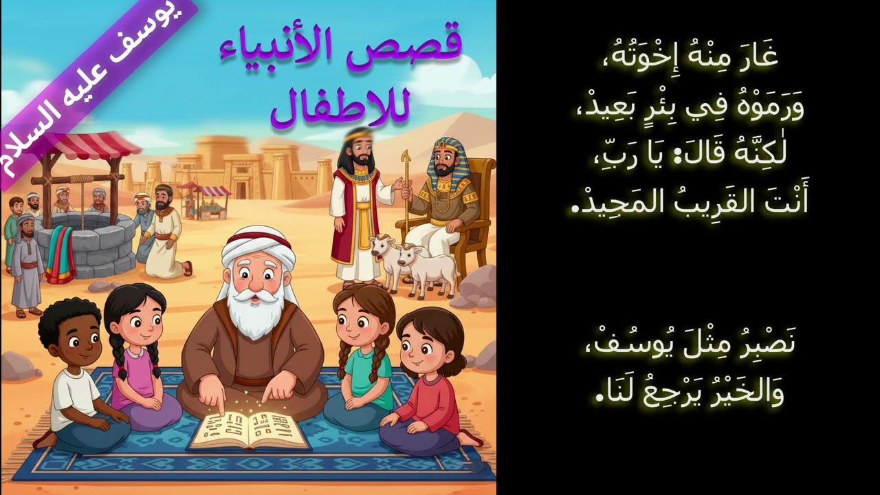اناشيد دينية للأطفال - قصة سيدنا يوسف عليه السلام
