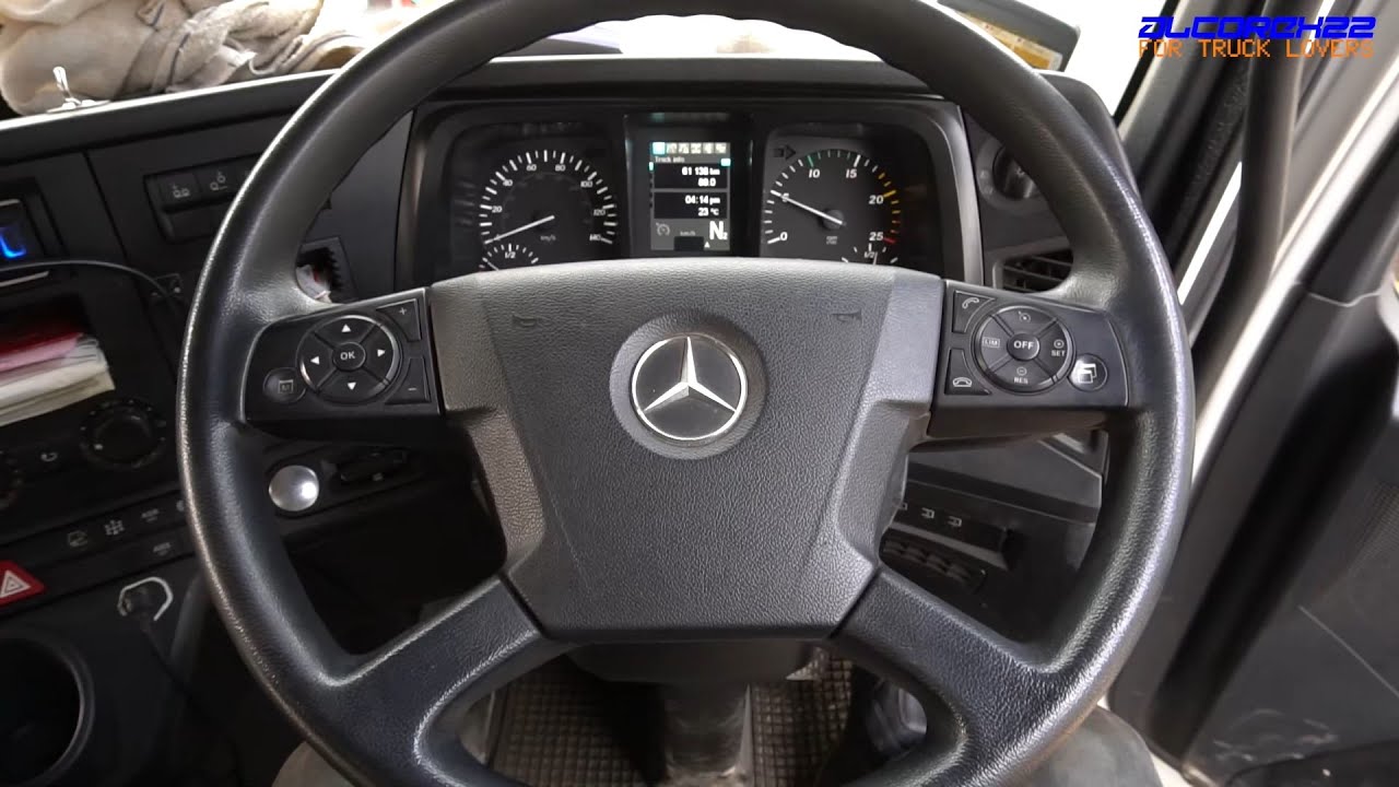 2016 Mercedes-Benz Arocs MP4 2642/3542/xx42 Startup