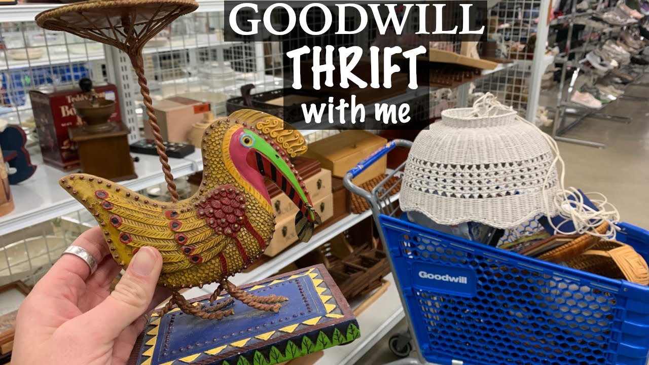 Oh MY! Cleared A GOODWILL SHELF! | Thrift With Me for Ebay | Reselling