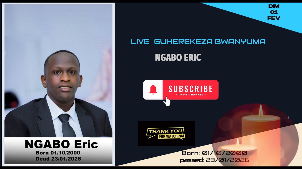🔴LIVE GUHEREKEZA BWANYUMA #NGABO ERIC 01.02.2026