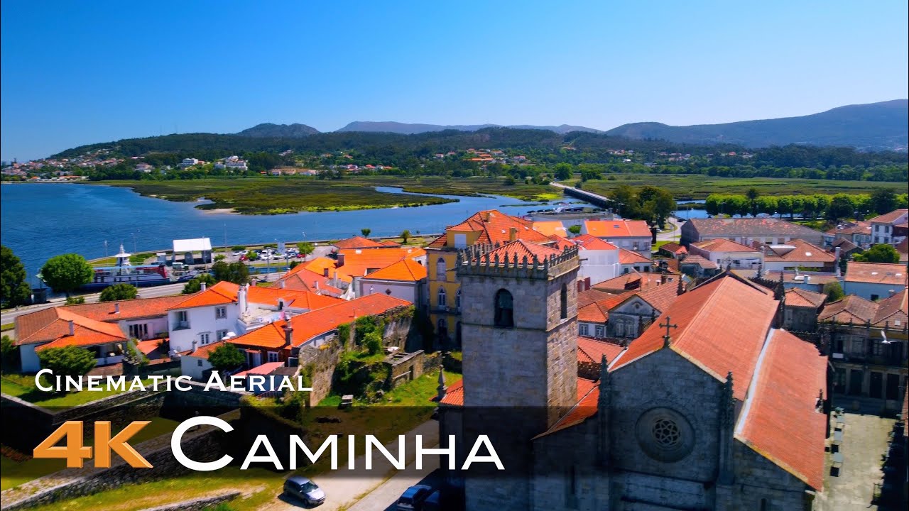 CAMINHA 🇵🇹 Drone Aerial 4K | Viana do Castelo PORTUGAL
