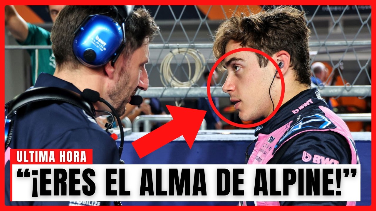 &iexcl;ESC&Aacute;NDALO EN SUZUKA: ALPINE RECOMPENSA A COLAPINTO!