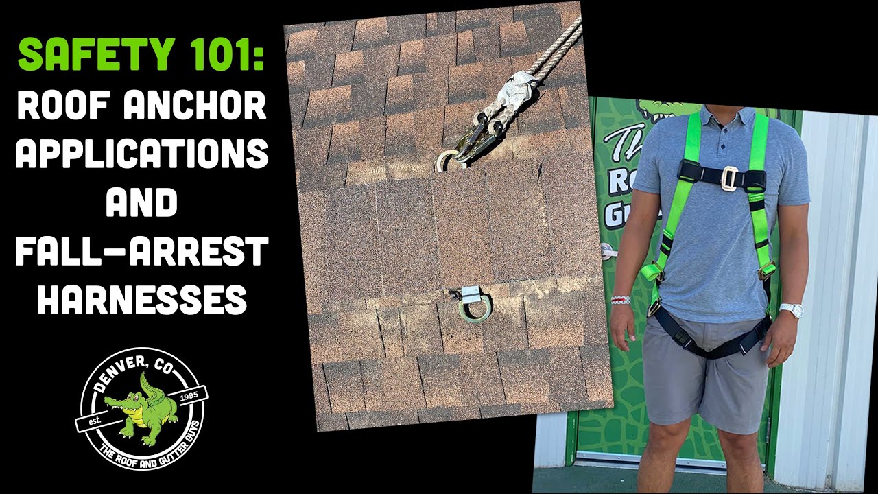 HOW TO Install a Roof Anchor and Wear a Fall Arrest Harness