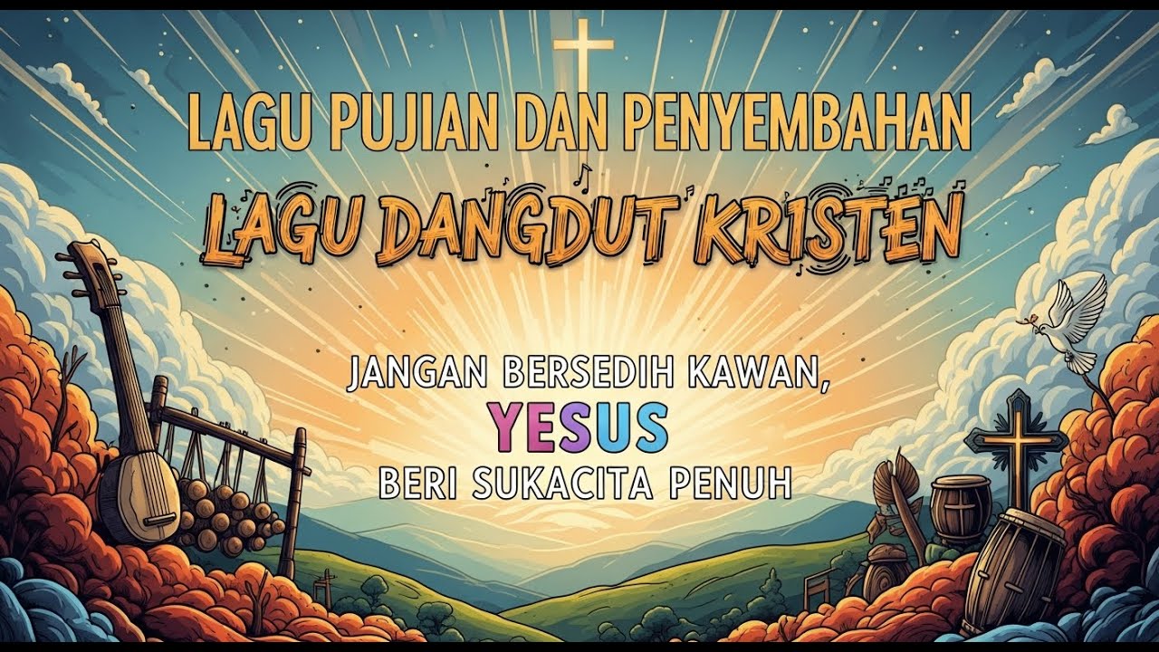 LAGU ROHANI KRISTEN | JANGAN BERSEDIH KAWAN YESUS BERI SUKACITA PENUH