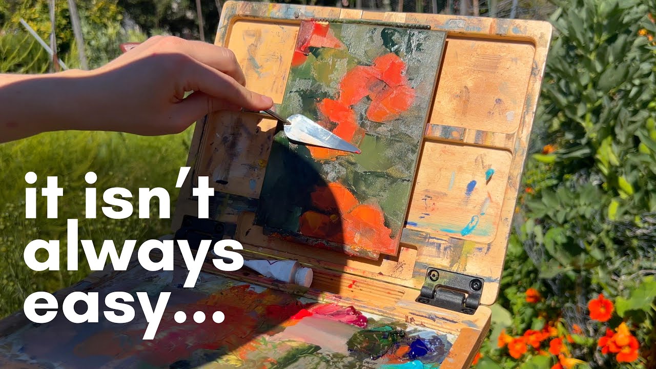 When the painting just isn't working | feeling bad about your painting