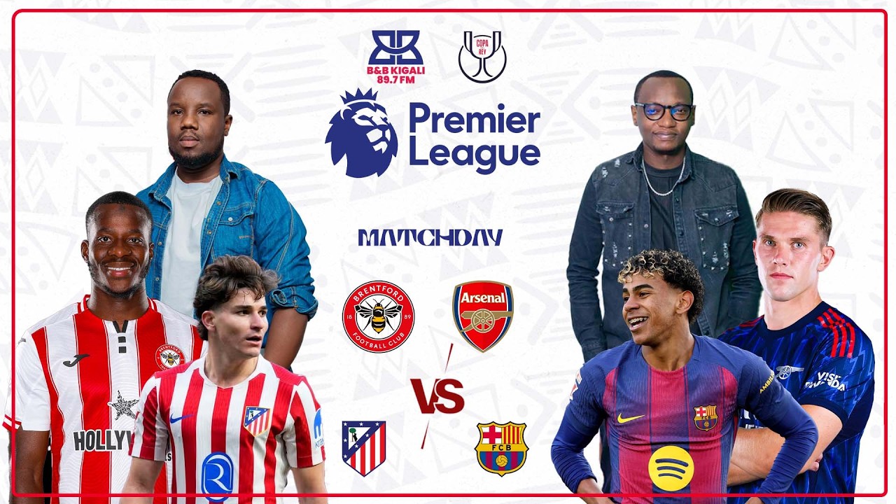 #LIVEGAME #PREMIERLEAGUE #COPA-DEL-REY: BRENTFORD vs ARSENAL | ATLÉTICO MADRID vs BARCELONA