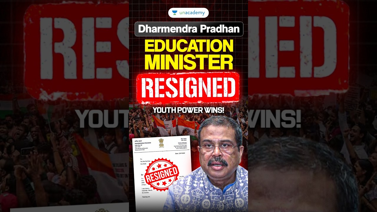 Dharmendra Pradhan Education Minister Resigns