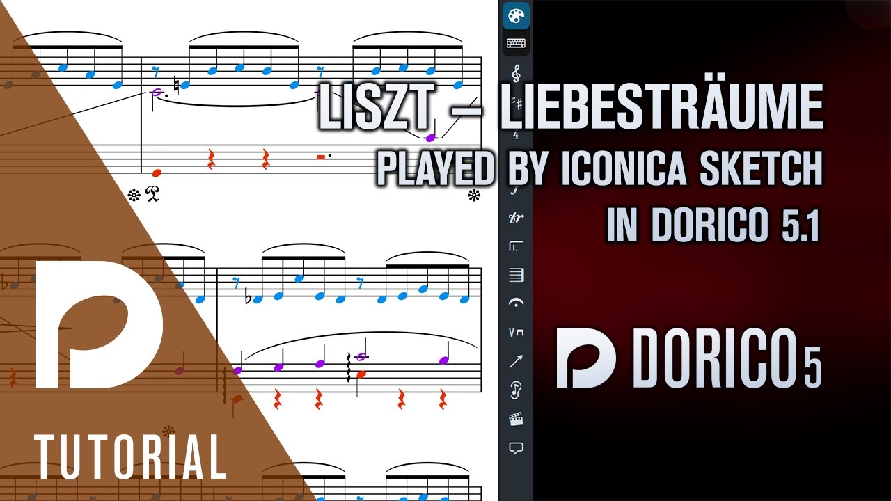 Liszt – Liebesträume, showcasing Voice Balancing | Dorico 5.1
