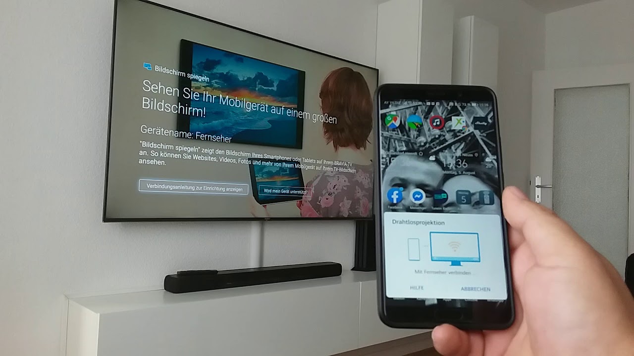 KD-65XF9005 kein screen mirroring Bildschirm spiegeln m&ouml;glich