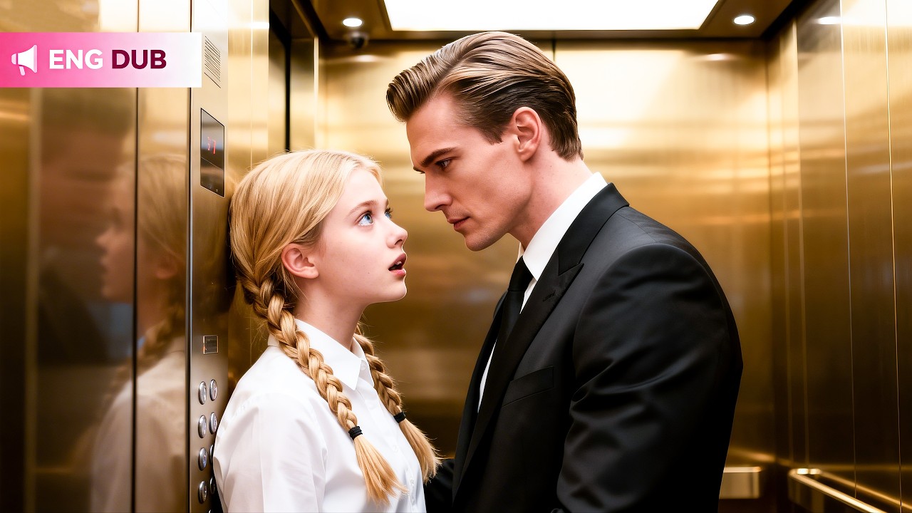 Girl Sleeps with a Stranger, Sneaks Away—Next Day in Office Elevator Finds He’s Boss, Spoils Her!