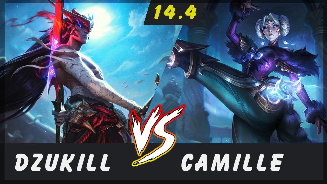 Dzukill - Yone vs Camille TOP Patch 14.4 - Yone Gameplay