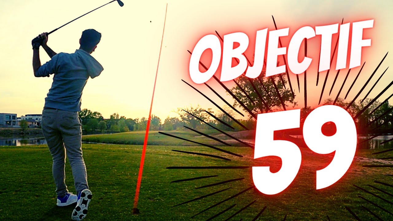 OBJECTIF 59 ! Je tente de jouer 59(-13) au golf de Villenave d'Ornon des boules rouges !
