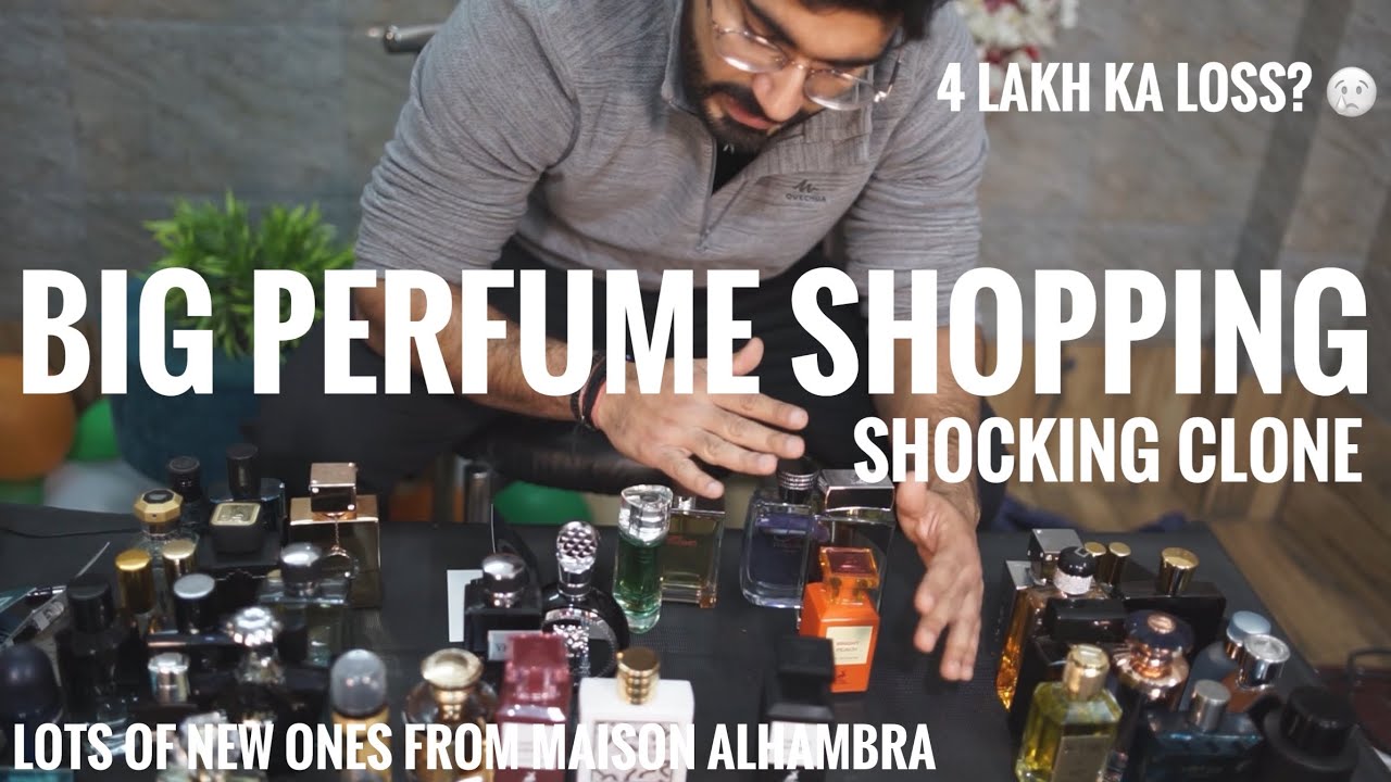PERFUME SHOPPING 🛍🤑 LOTS OF NEW CLONES & SHOCKING REACTION😱 MAISON ALHAMBRA, LATTAFA, RASASI ♥️🔥