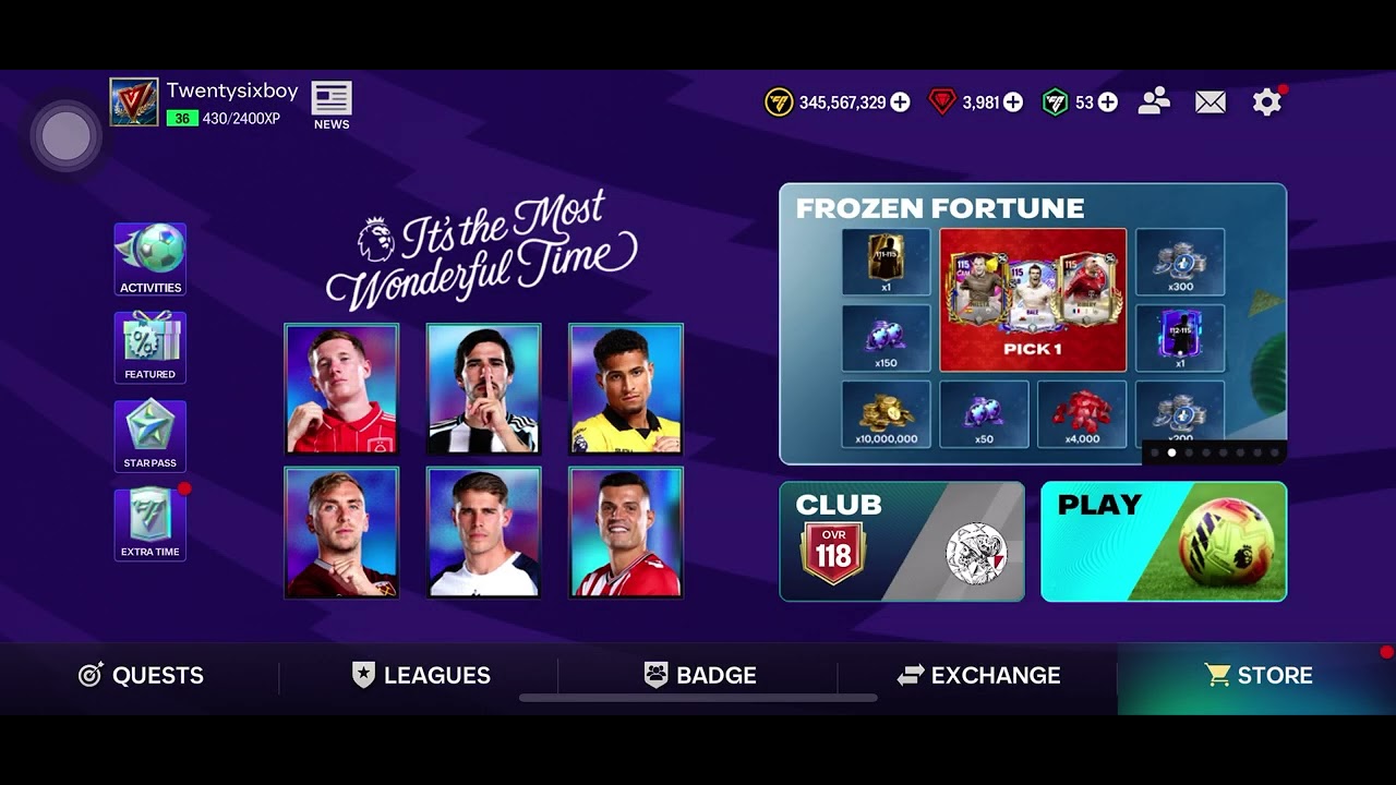 Pack opening! winter wild packs and extra time daily picks & Star scout! 