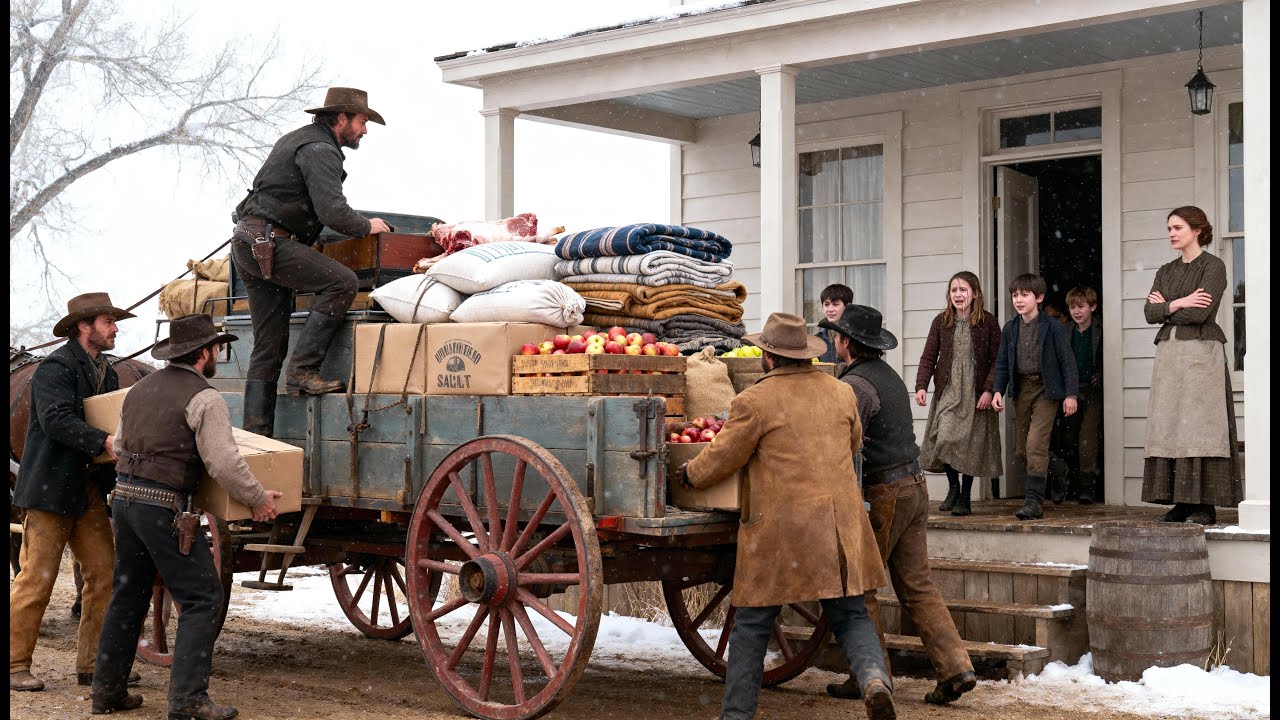 The Orphanage Had No Food For Thanksgiving — The Millionaire Rancher Left A Wagon Full Of Love