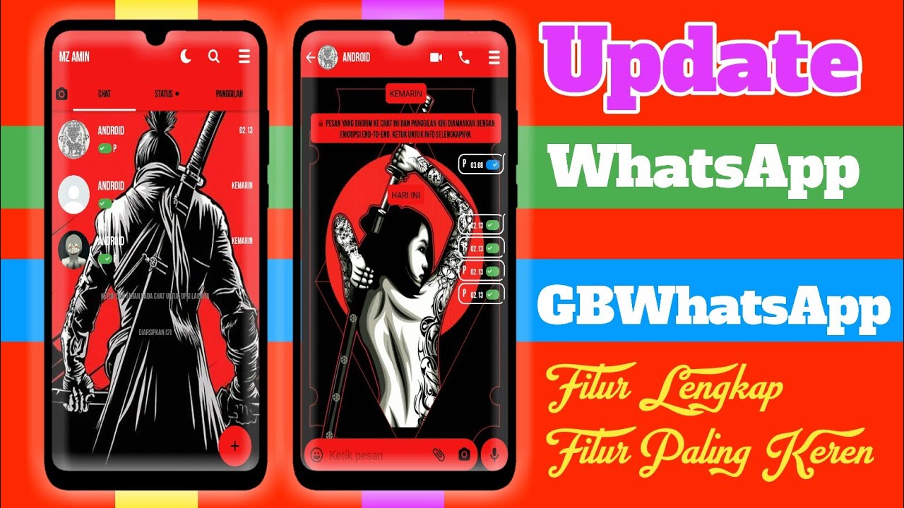 Tema GBWhatsApp Anime Keren
