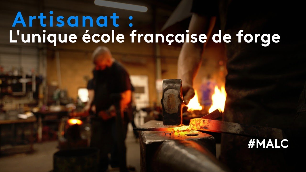 Artisanat : l'unique école française de forge