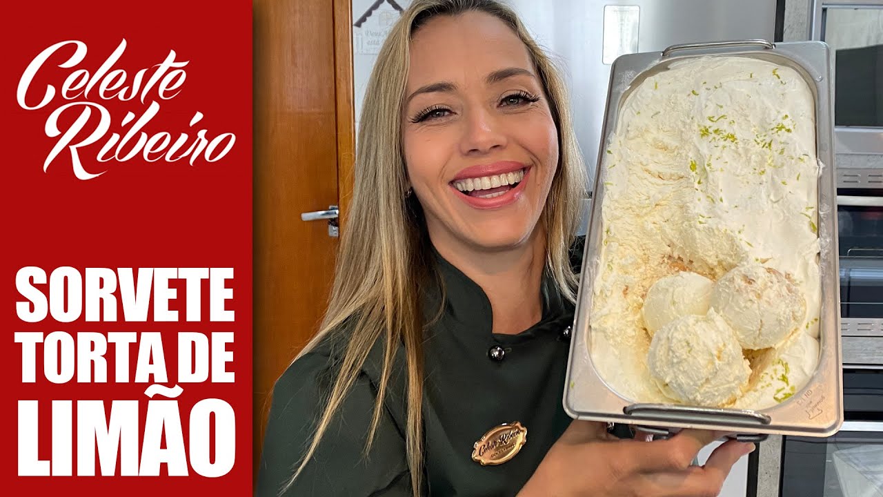 Sorvete Profissional de Torta de Limão