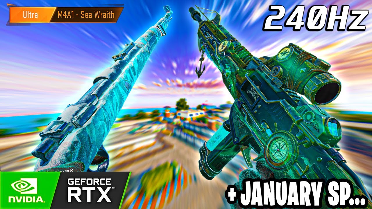 BLOODSTRIKE RTX 5090 : NEW BR MODE & STRIKE PASS + M4A1 SEA WRAITH + HANK CORSAIR + KAR98 GLACIER