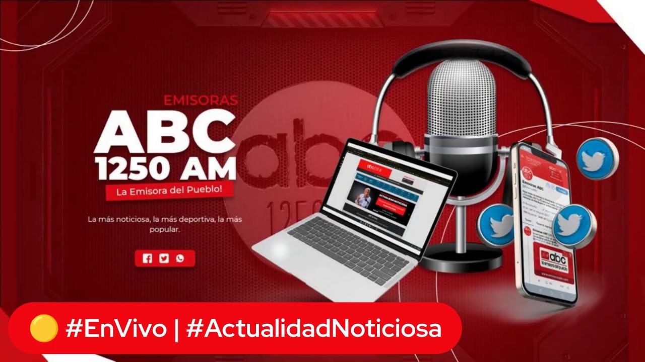 #ActualidadNoticiosa 3era. Emisión 03 DE MARZO  2026  ABC La Emisora del Pueblo 1.250 AM