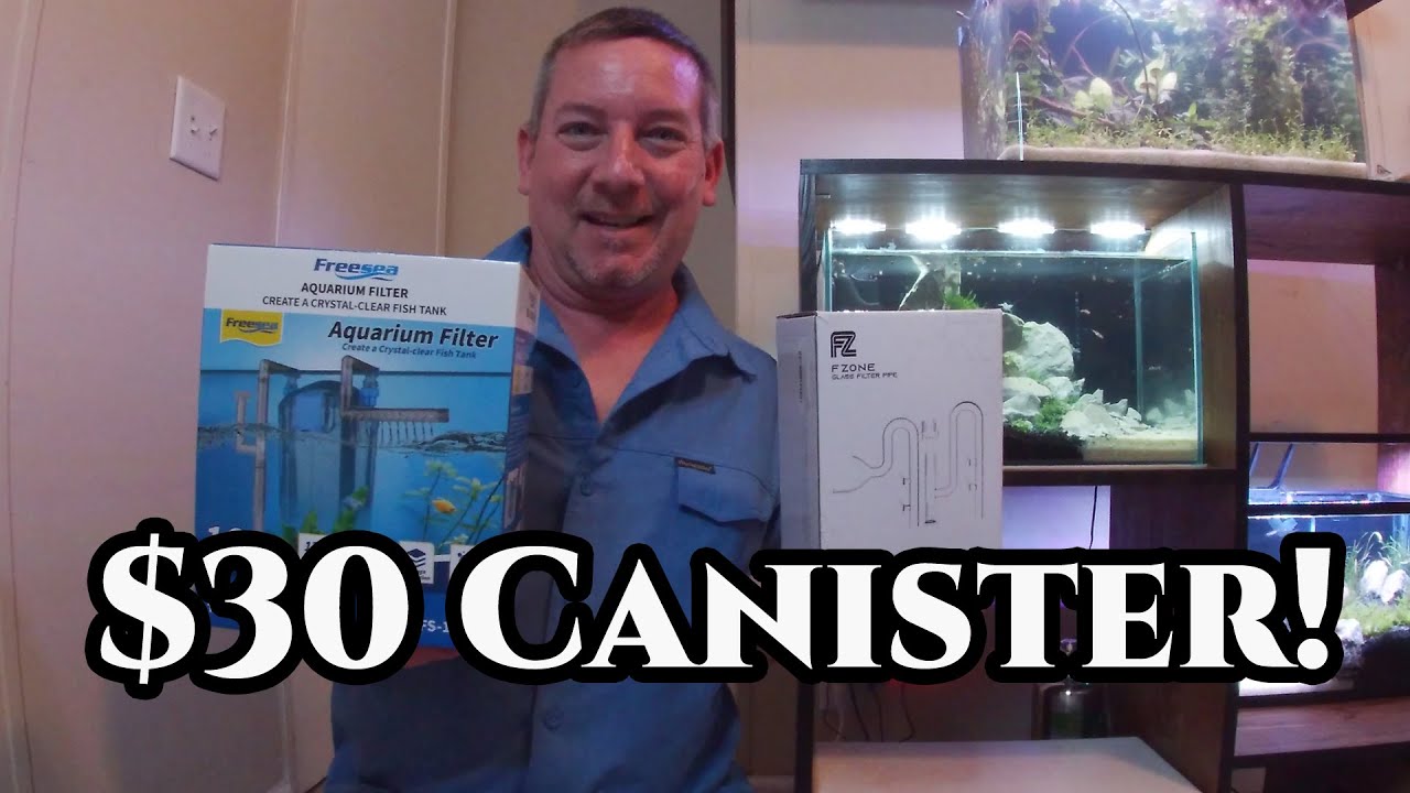 $30 Canister Filter | How To: Mod and Install | Nano Standalone Filter