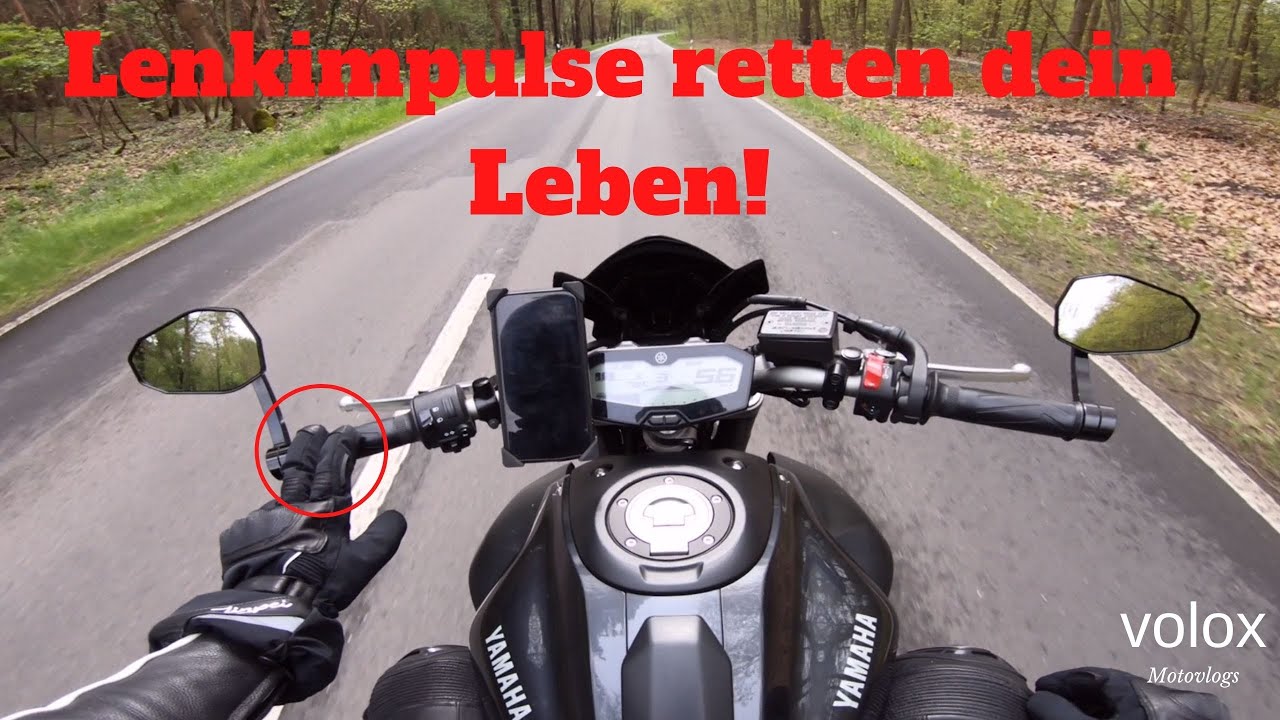 So setzt du Lenkimpulse richtig! (Tutorial Motorrad)