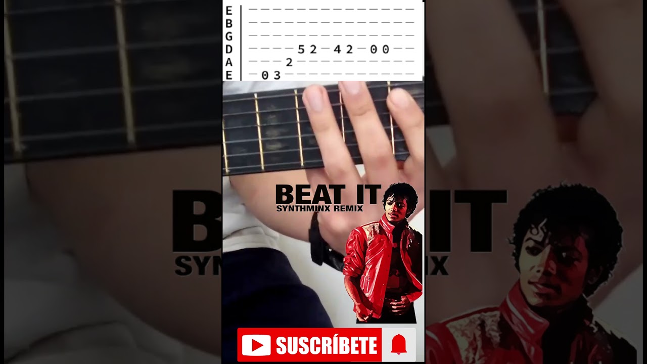 Beat it - Michael Jackson guitarra tutorial