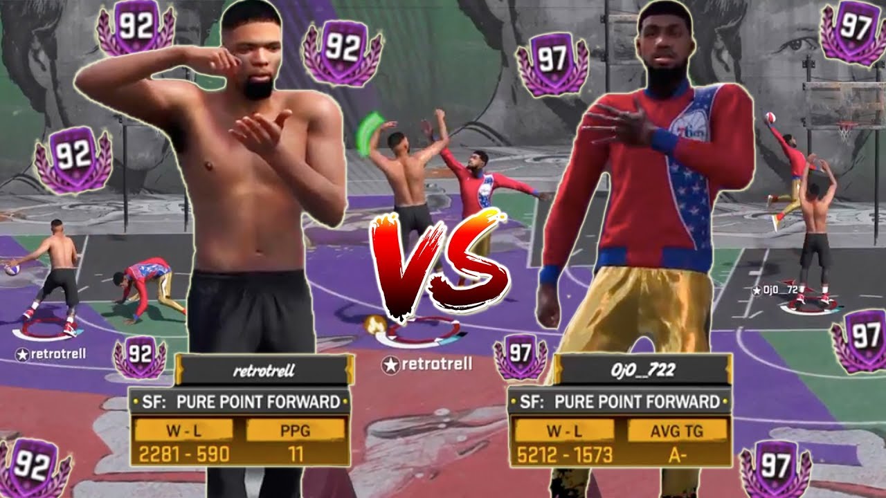 MY 6'10 DEMIGOD VS. 97 OVERALL POINT FORWARD! YOU WONT BELIEVE WHAT HAPPENED! GAME OF THE YEAR! 2K18