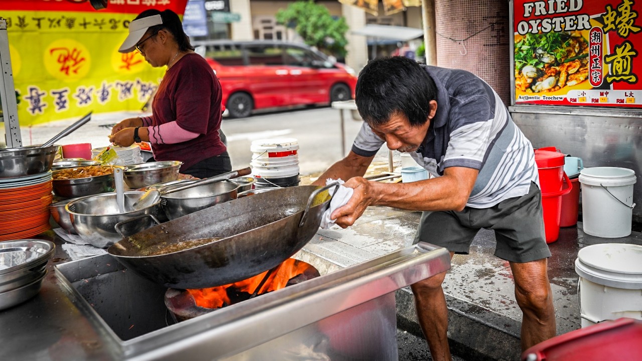 COOKING MASTER ! Amazing Street Food Chef in Malaysia