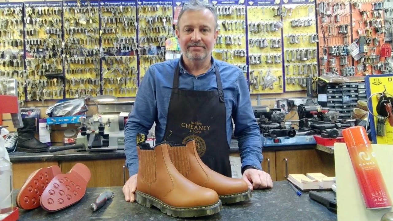Dr Martens 2976 Repair - Airwair to Leather Sole Conversion
