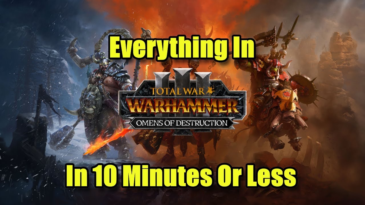 Everything In Omens of Destruction In 10 Minutes Or Less - Total War Warhammer 3