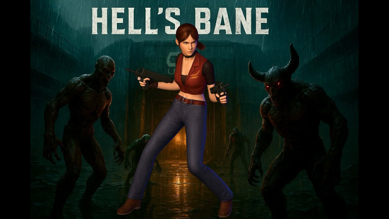 Resident DOOM: Claire Redfield Descends Into Hell's Bane Full Playthrough Part 2 (Stream)