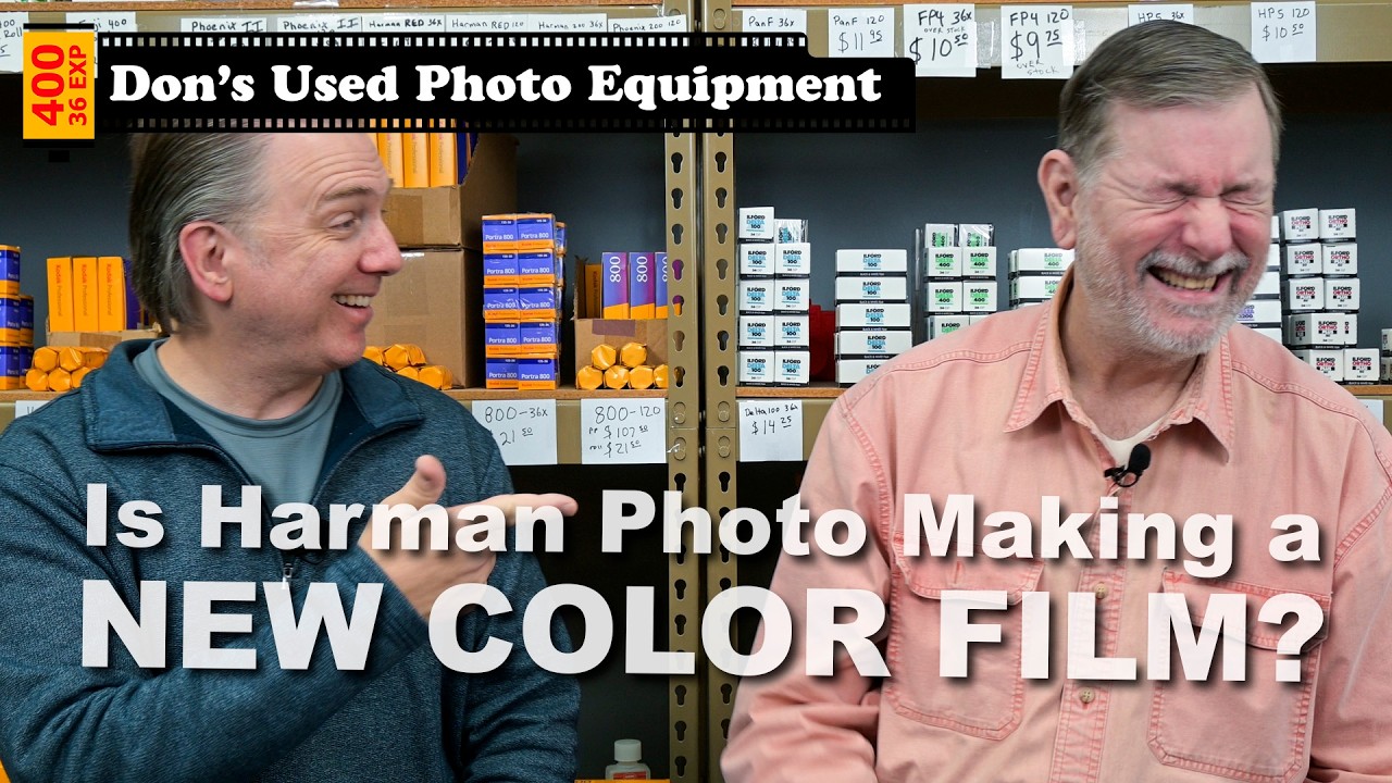 Компания Harman Photo выпускает новую цветную пленку?