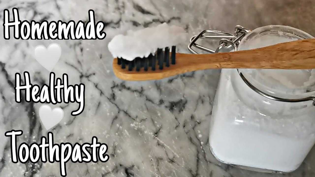 How To Make Homemade Healthy Toothpaste - Easily Step By Step🤍