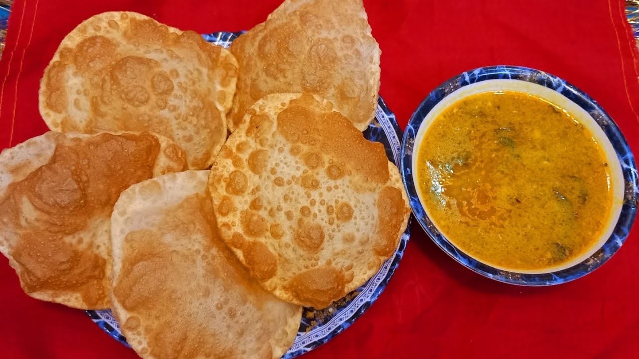 Sunday special POTATO SAAG PURI Recipe by @Hayyums_kitchens 
