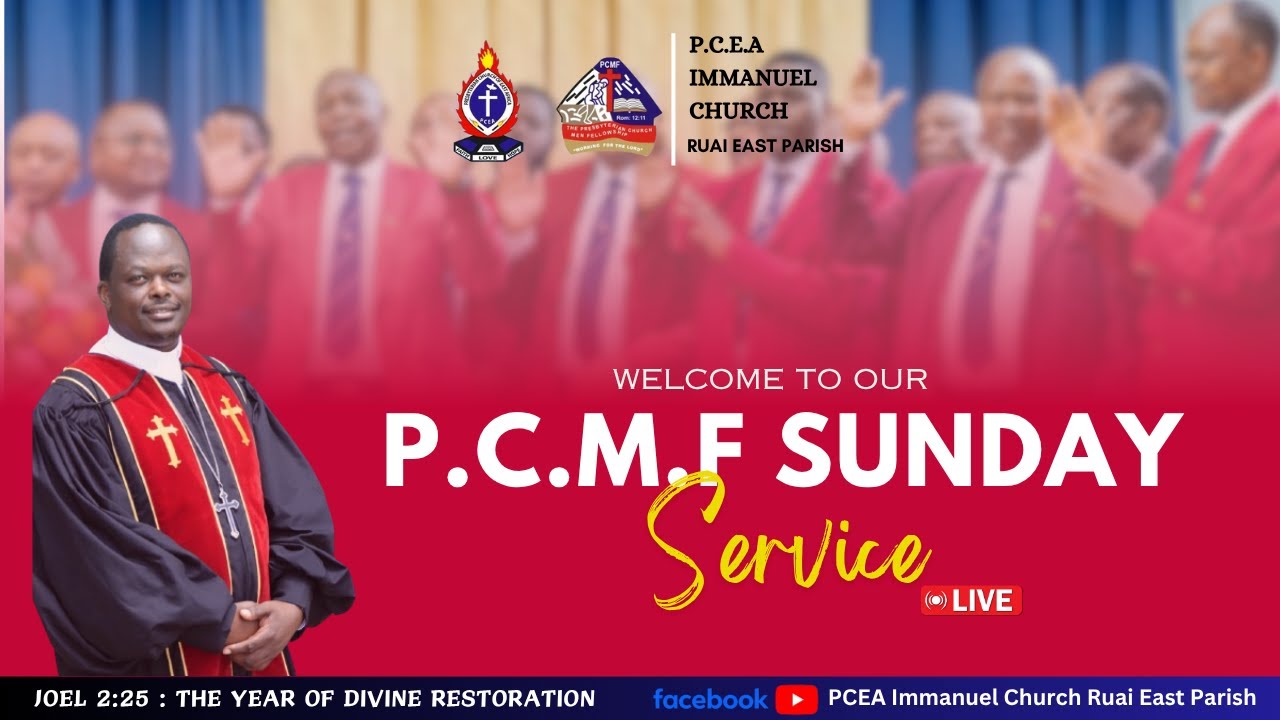 P.C.M.F SUNDAY LIVE | SWAHILI SERVICE | 9TH NOVEMBER 2025 | PCEA IMMANUEL CHURCH