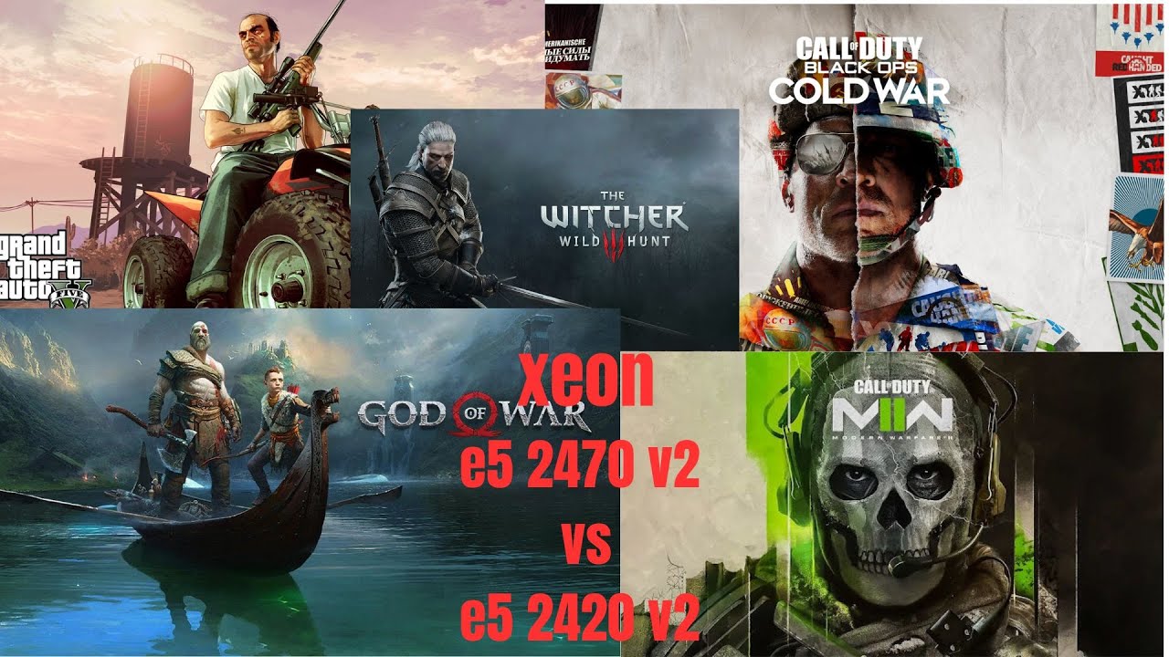 Xeon e5 2470 v2 vs e5 2420 v2 kit x79 teste em jogos 2023